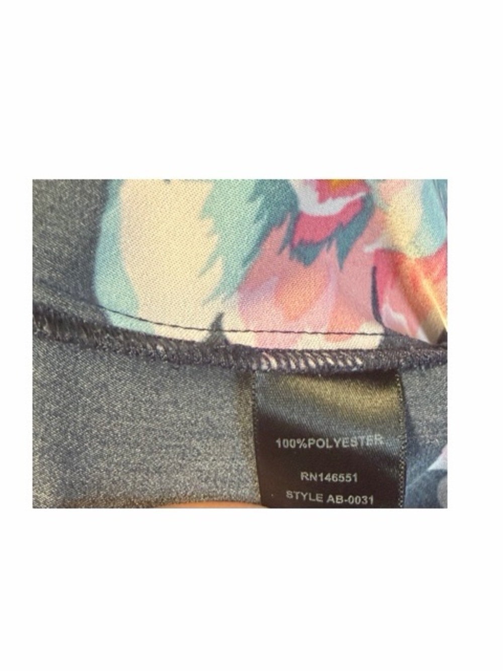 Floral Slit Leg Ruffle Wide Leg Palazzo Pants - Picture 7 of 7